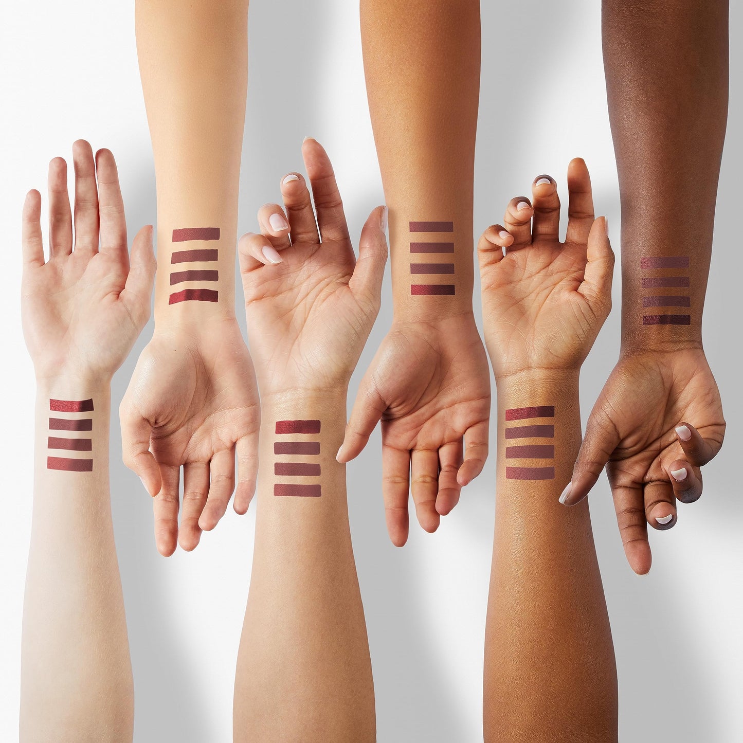 Charlotte Tilbury Mini Iconic Lip Wardrobe - Matte Revolution Quad 4 Lipsticks Gift Set:: Pillow Talk, Pillow Talk Medium, Walk of No Shame, Red Carpet Red - Long Lasting