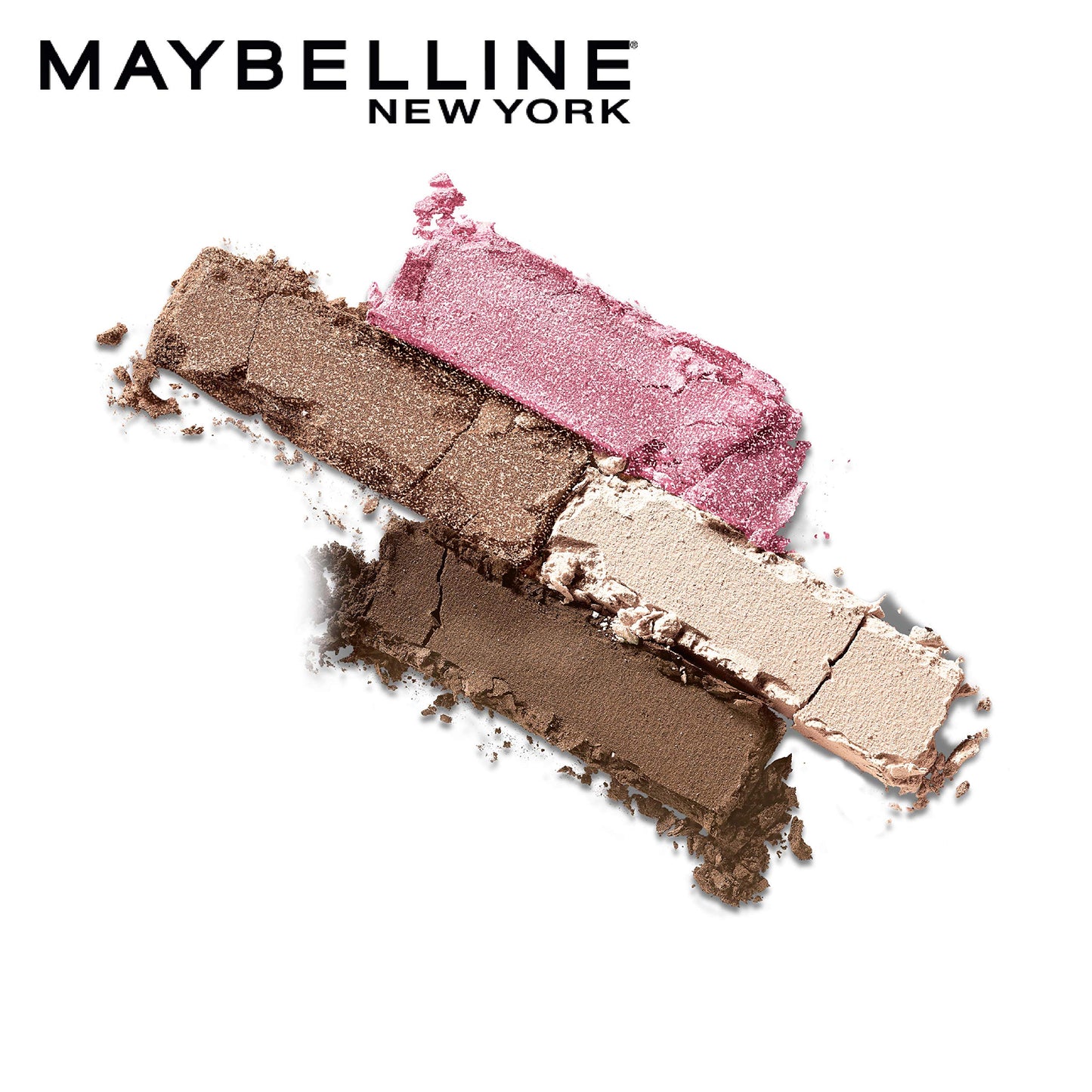 Maybelline New York Eyeshadow Palette, 6 Highly Blendable Shades, Sheer Finish, City Mini Palette, Westside Roses, 6.4g