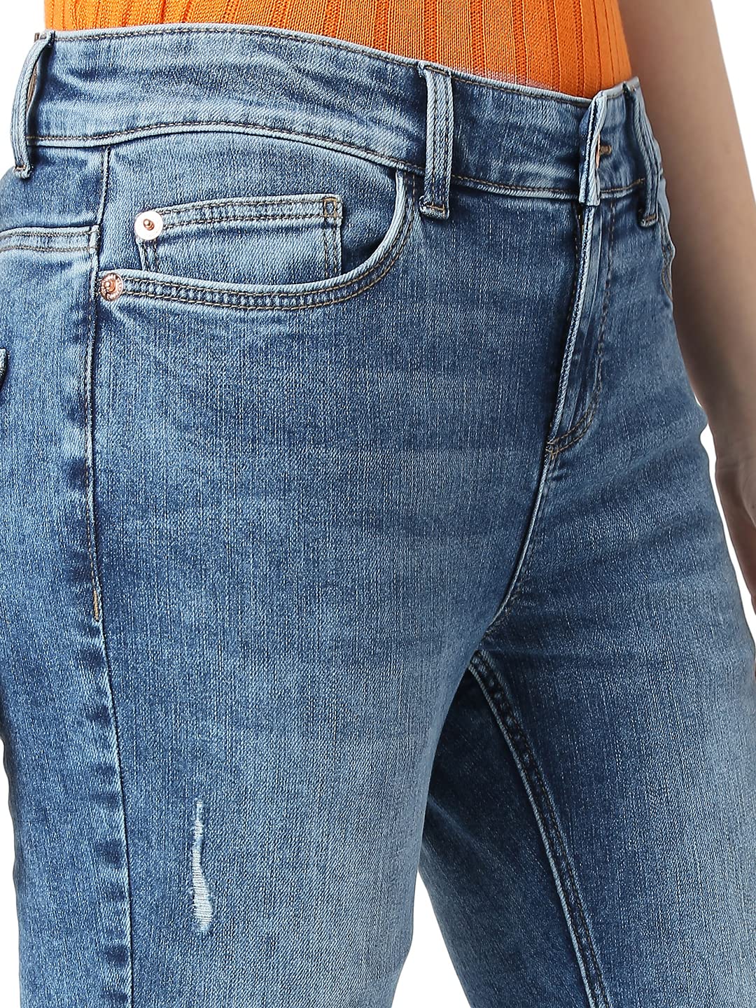 VERO MODA Skinny fit Jeans (245199101_Medium Blue Denim_31_)