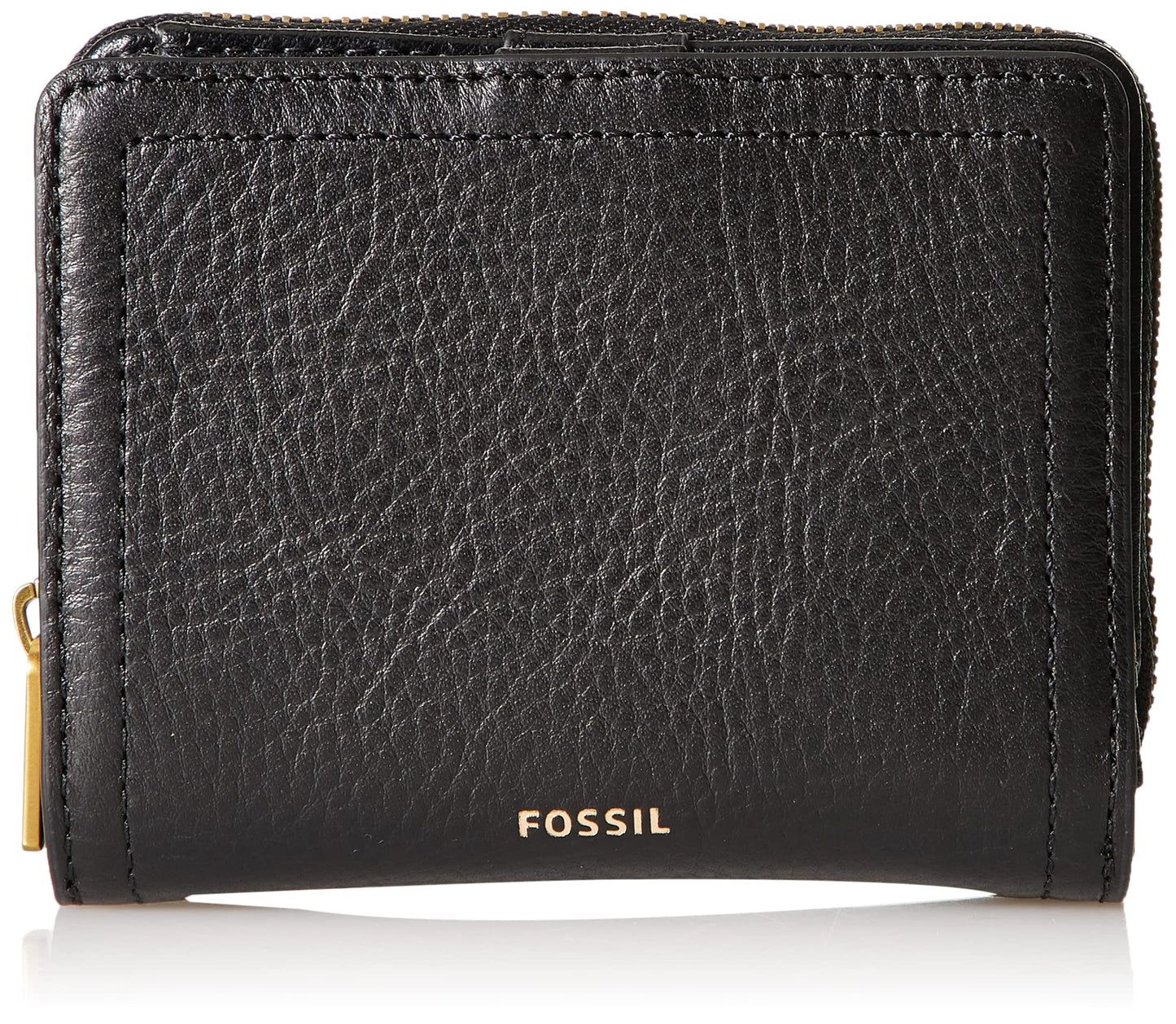 Fossil Logan Black Leather Women's Wallet (BANQLYN528)