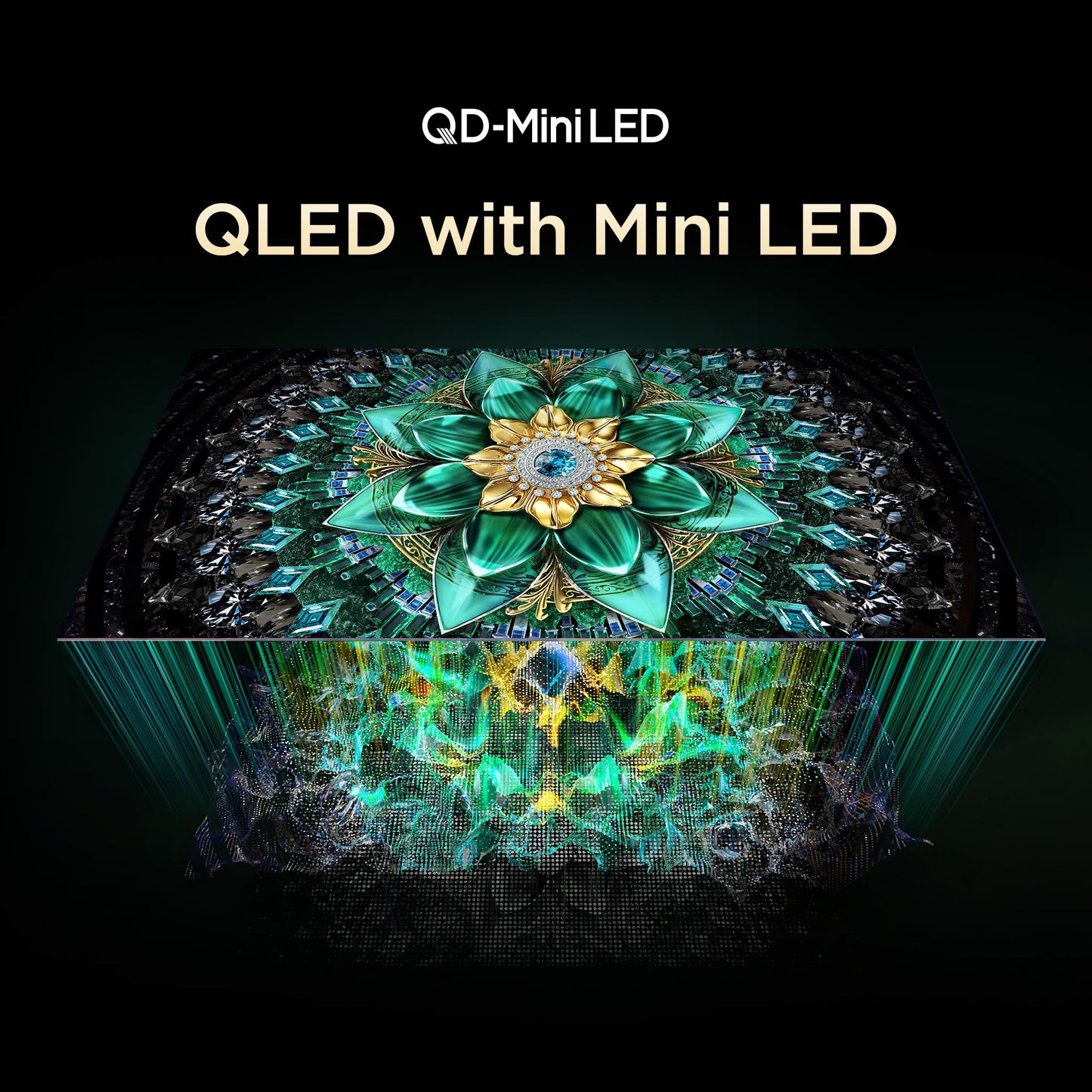 TCL 164 cm (65 inches) 4K UHD Smart QD-Mini LED Google TV 65Q6C