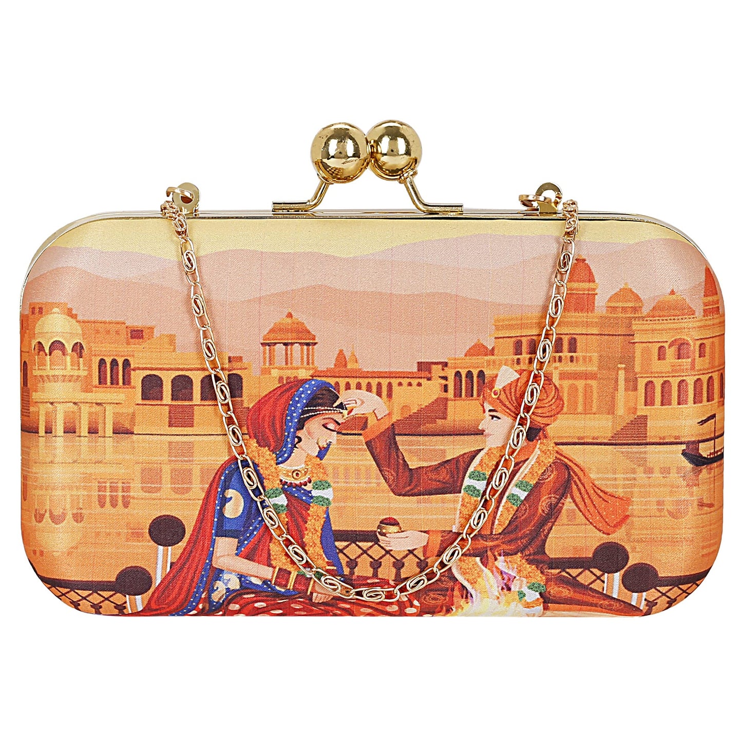 MaFs Printed Beautiful Clutches for Women (Multicolour)