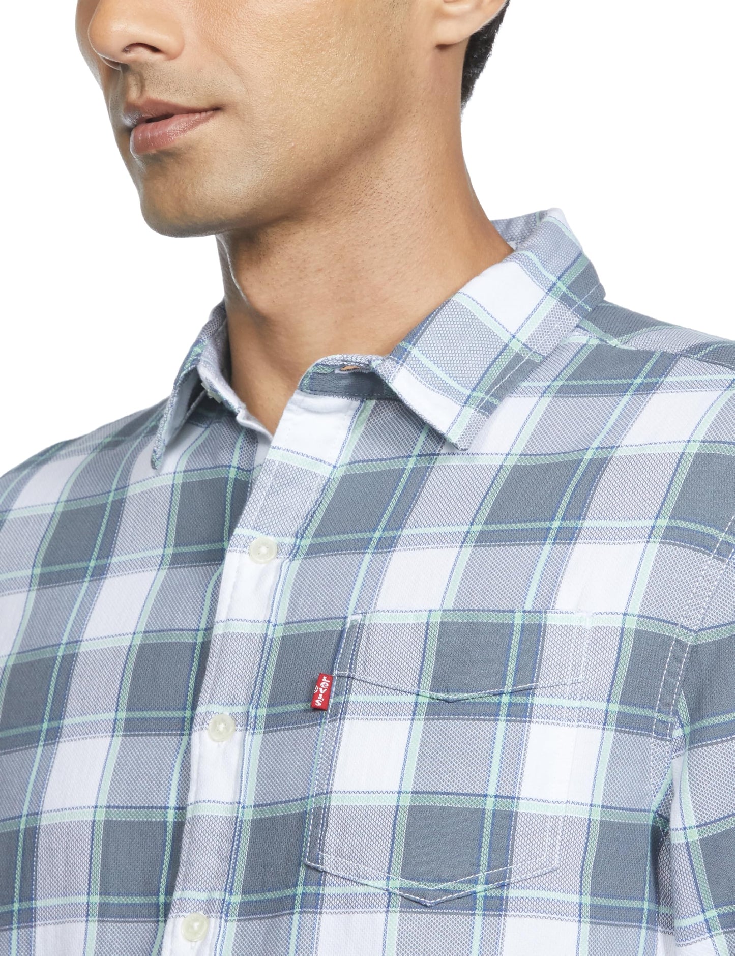 Levi's Men's Solid Slim Fit Shirt Multicolour