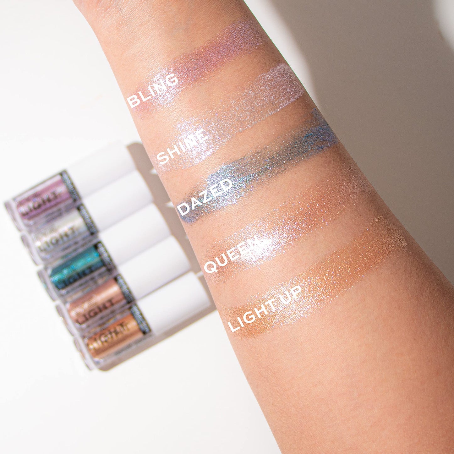 Makeup Revolution Eye Light Queen Metallic Eyeshadows