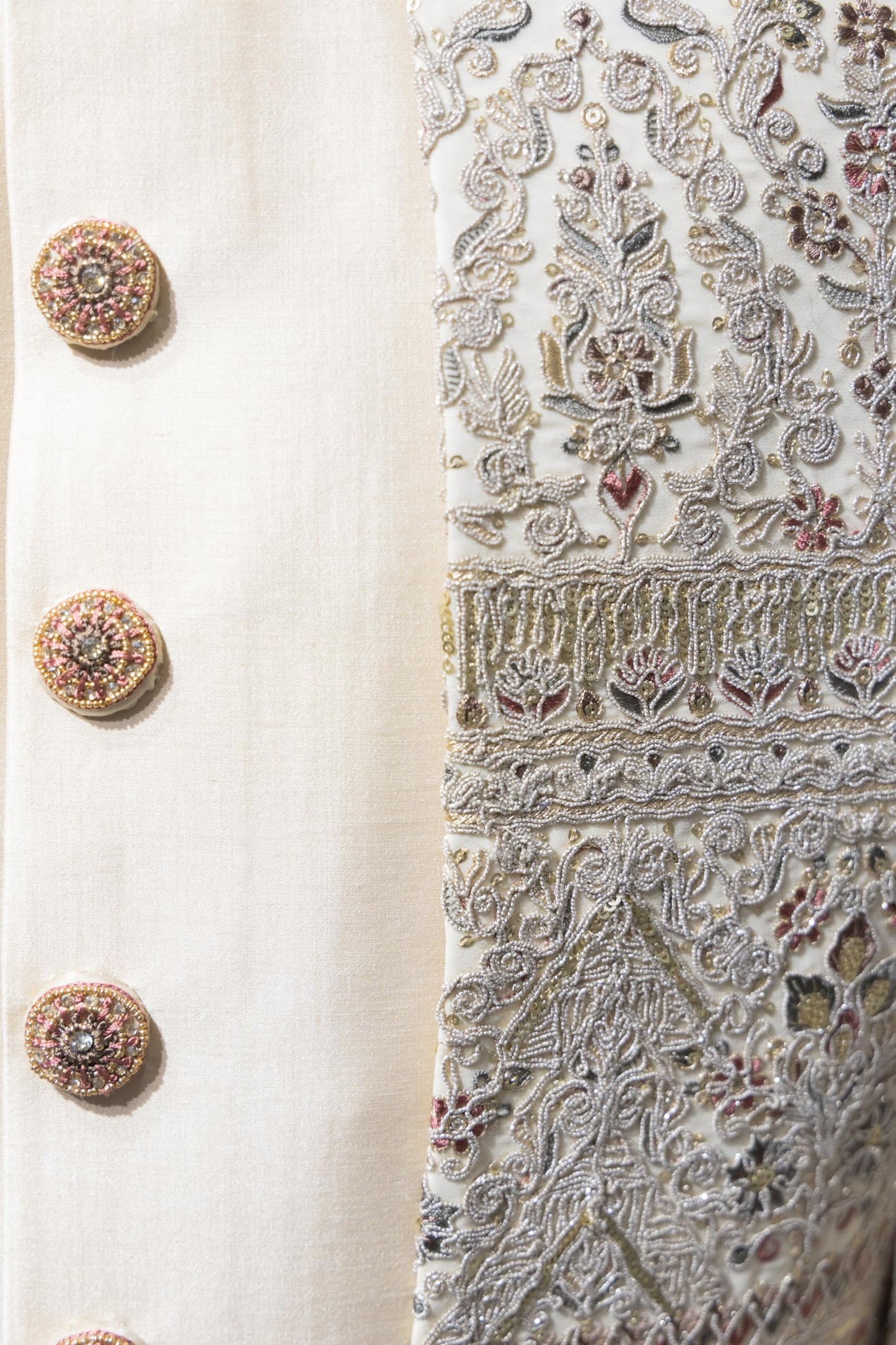 A LOYAL Embroidered Indo-Western Sherwani Set for Men