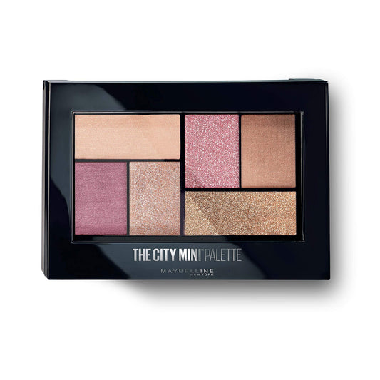 Maybelline New York Eyeshadow Palette, 6 Highly Blendable Shades, Sheer Finish, City Mini Palette, Westside Roses, 6.4g