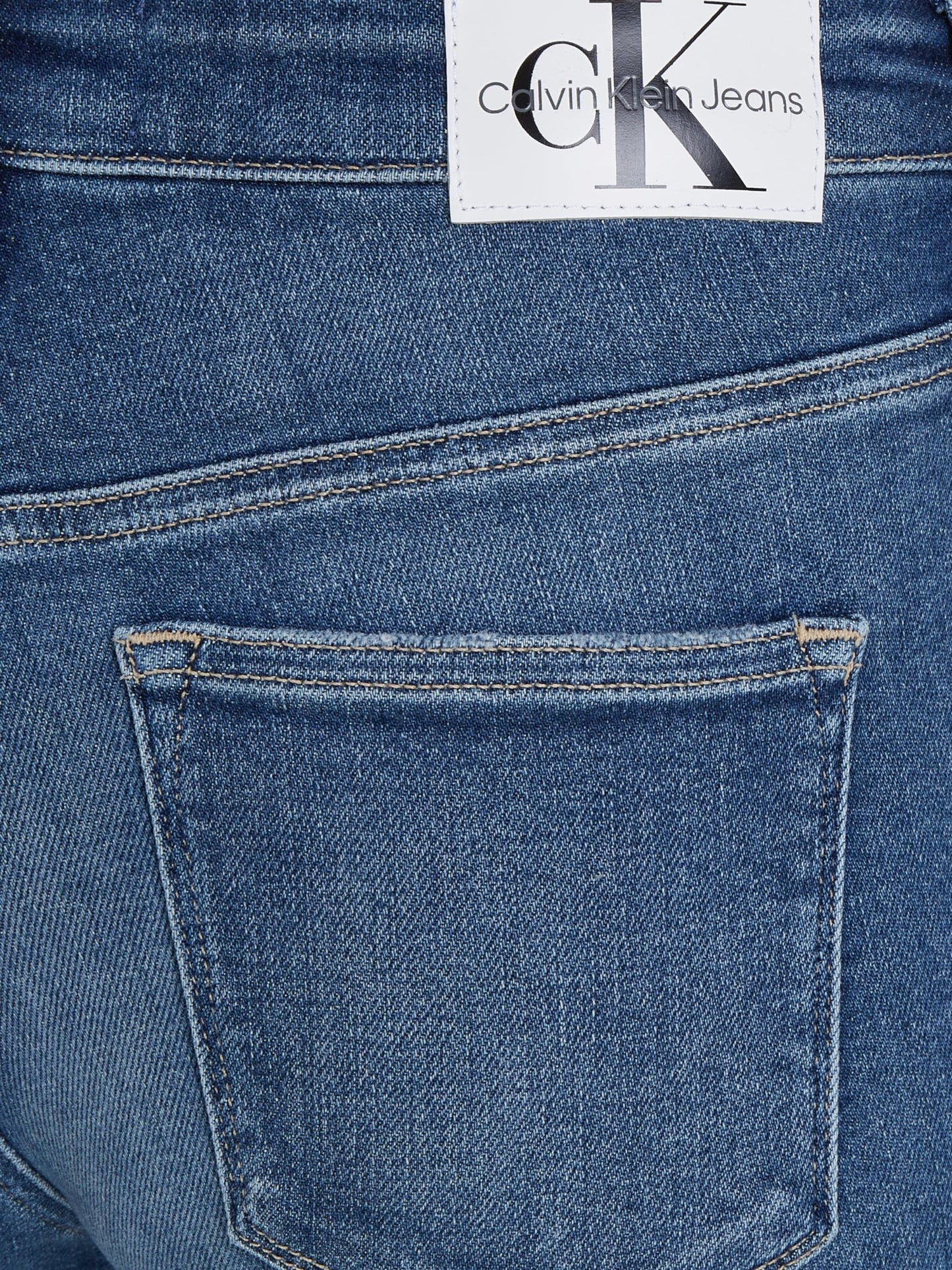 Calvin Klein Womens Blue Color Jeans (24)