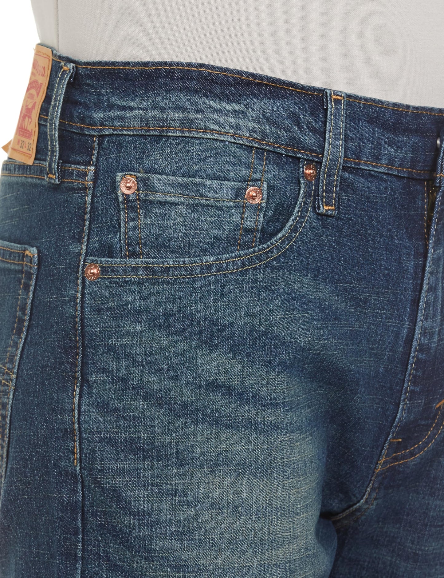 Levi's Men's Fitted Jeans (0038I-0019_Indigo