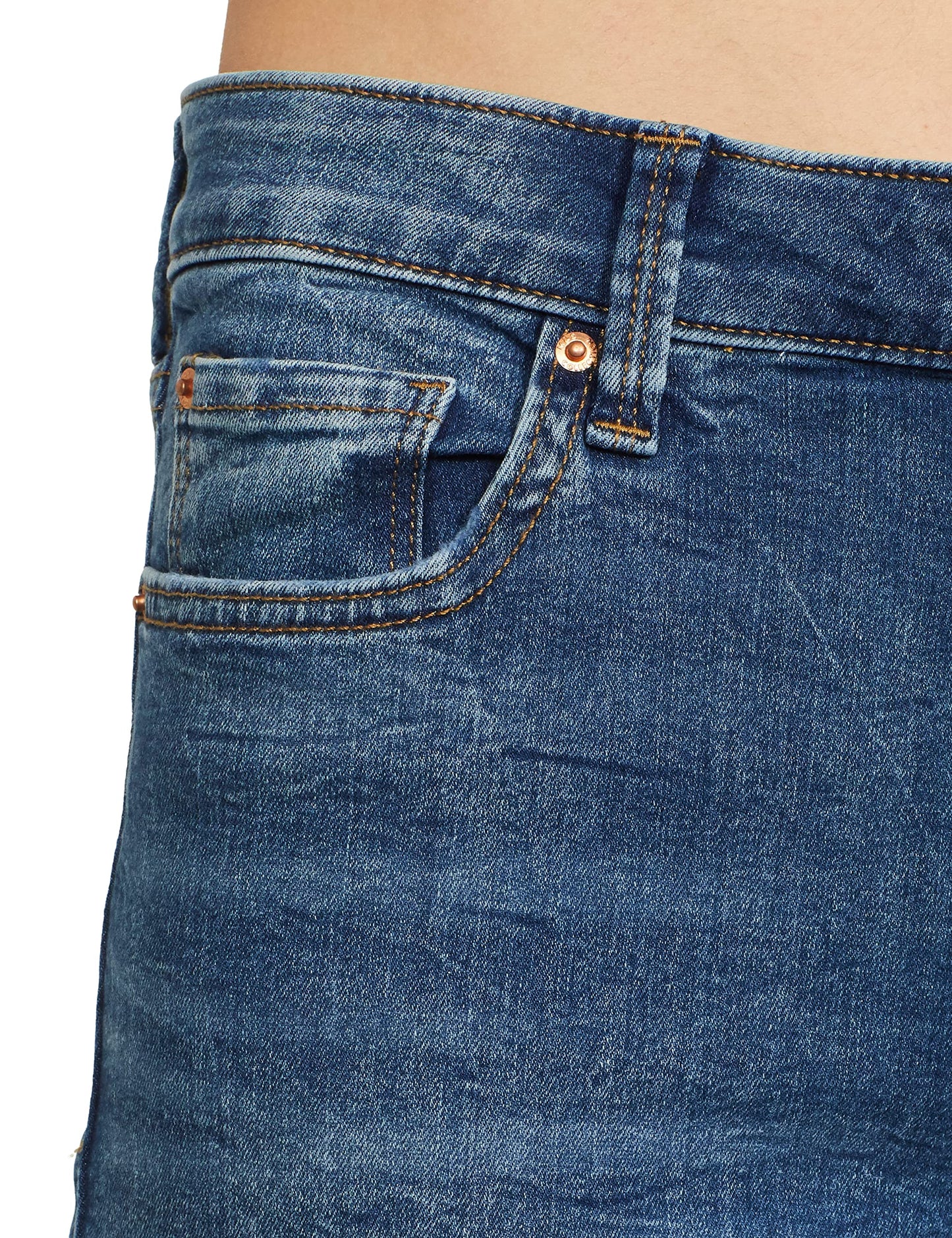 Marks & Spencer Women's Western Jeans (T57_9115_Dark Indigo Mix_S)