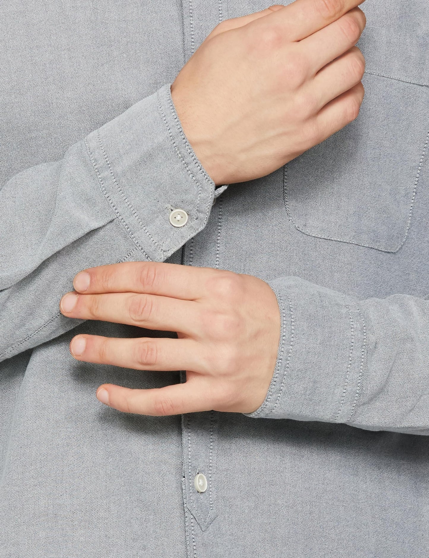 Allen Solly Men's Regular Fit Shirt (ALSFACUFK15184_Grey