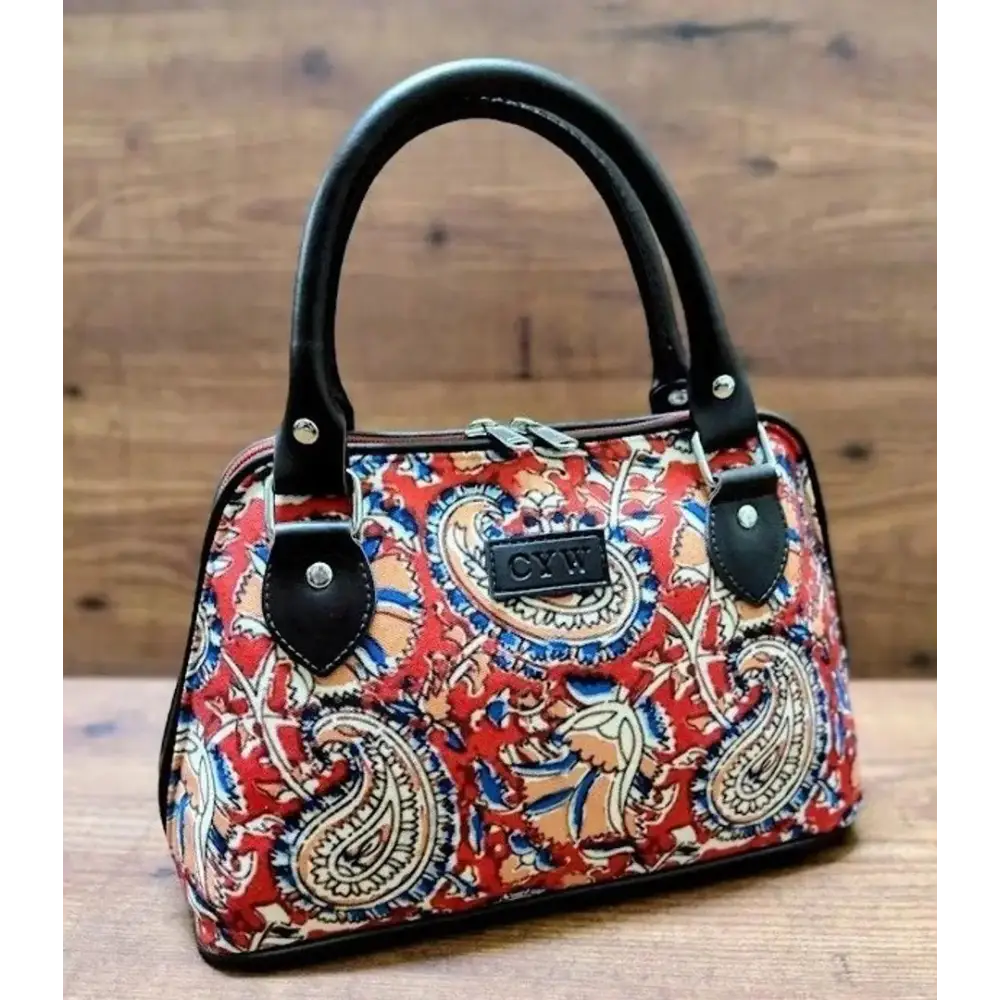 AJRAK PRINT HANDBAG 