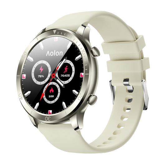 AOLON GTR Ultra Smart Watch (Answer/Make Calls), 1.46’’ IPS Smart Watches for Men Women 100+ Sport Modes Fitness Watch with Blood Oxygen/Sleep/Heart Rate Monitor, IP67 Waterproof Smartwatch SaumyasStore