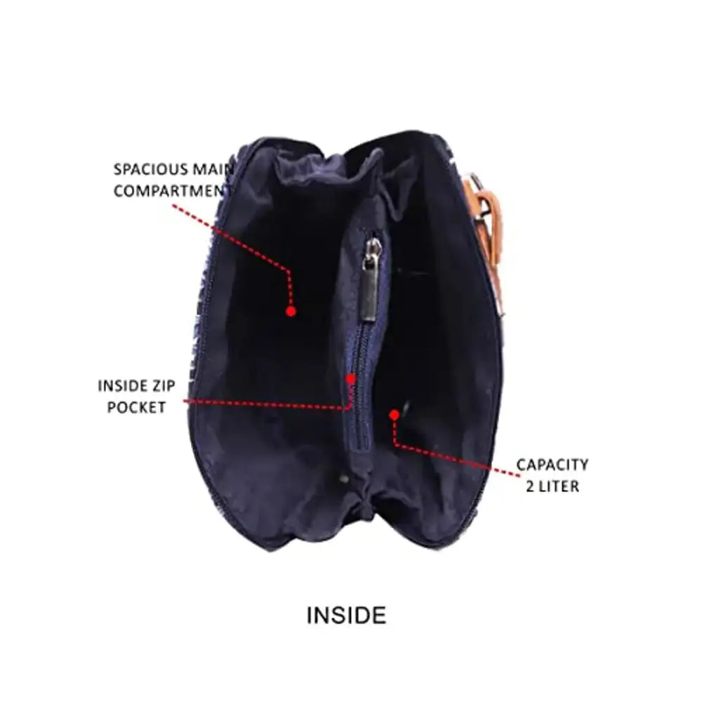 Multi compartment sling bag best sale