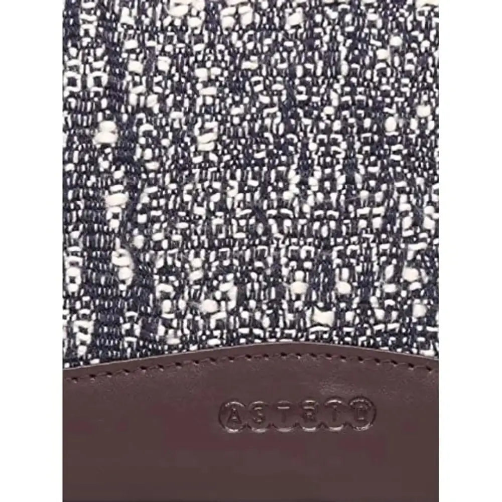 ASTRID Multicompartment Wallet with Zipper Closure for Girls and Women (Black) 
