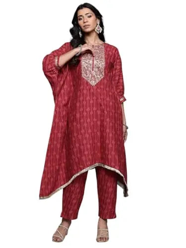 Ahalyaa Women's Cotton Kurta Sets (AHKUPN-COMBO-1031 SaumyasStore