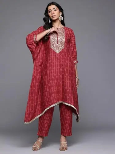 Ahalyaa Women's Cotton Kurta Sets (AHKUPN-COMBO-1031 SaumyasStore