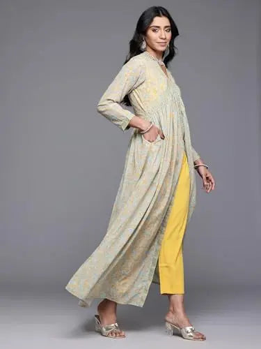 Ahalyaa Women's Polyester Kurta Sets (AHKUPN-COMBO-1045 SaumyasStore