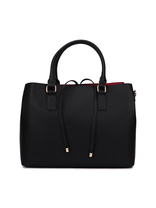 Aldo AQUAFYNAAX001 Women Black Satchel 