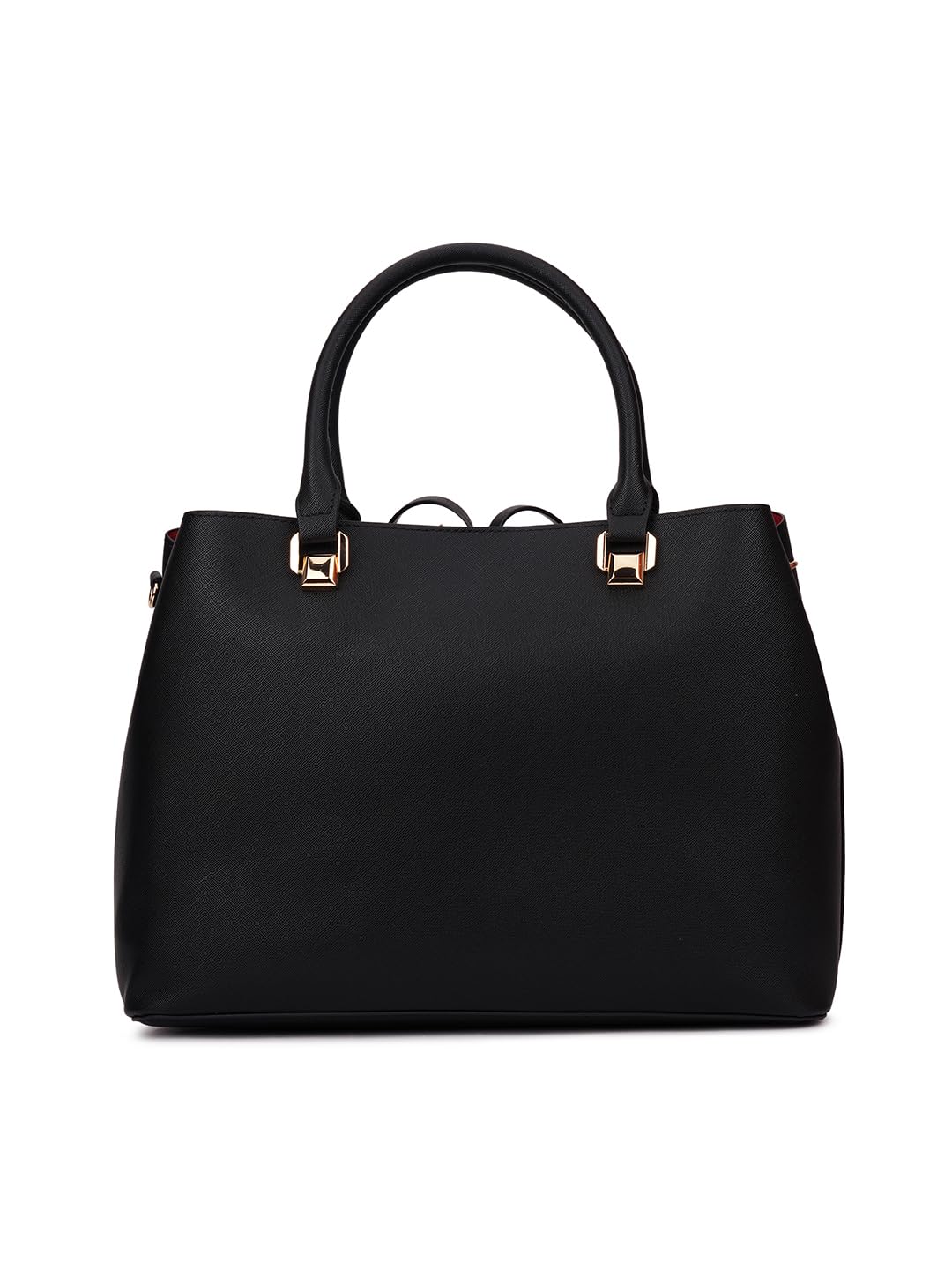 Aldo AQUAFYNAAX001 Women Black Satchel 