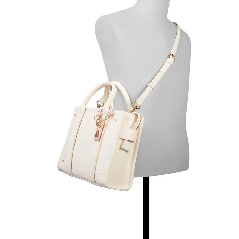 Aldo CLUBGLOW White Womens Satchel SaumyasStore