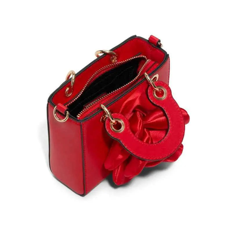 Aldo REDROSES Red Womens Satchel SaumyasStore