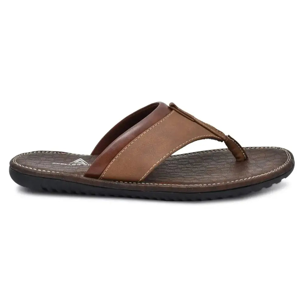 Appelon Shoes men daily wear slipper (Brown) 