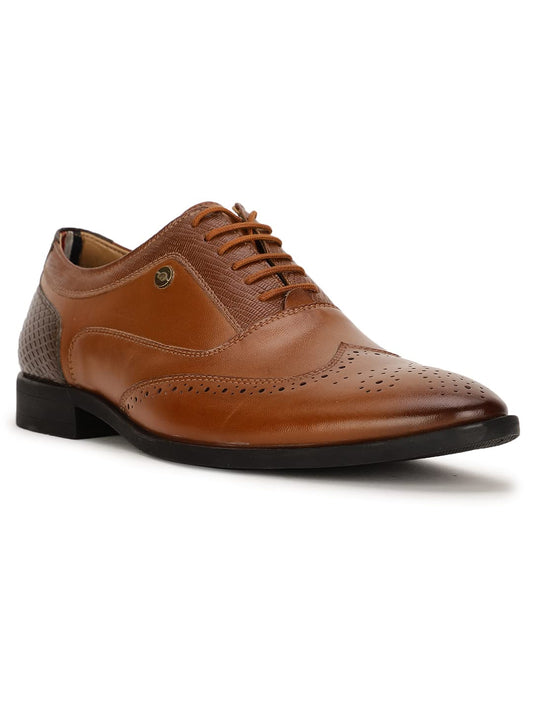 BATA Men VARYS Oxford TAN Formal Shoe - 12 UK 