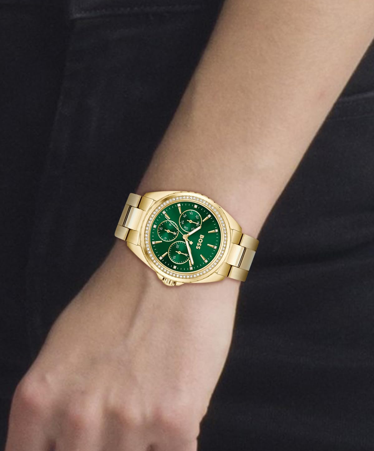 BOSS Analog Green Dial Women's Watch-1502714 