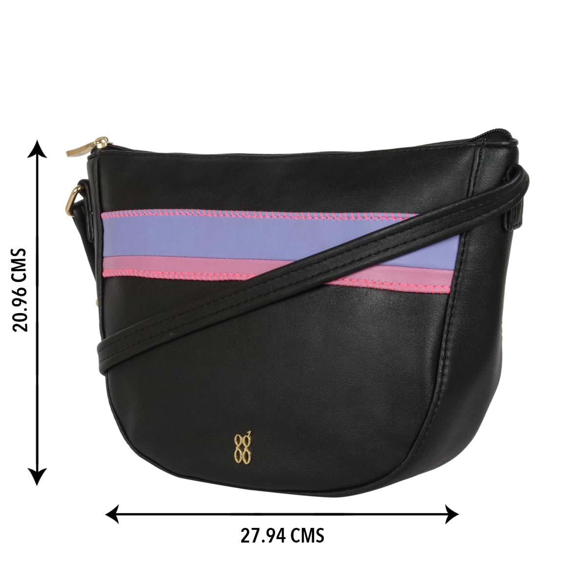 Baggit GG Women's Sling Bag (Black) 