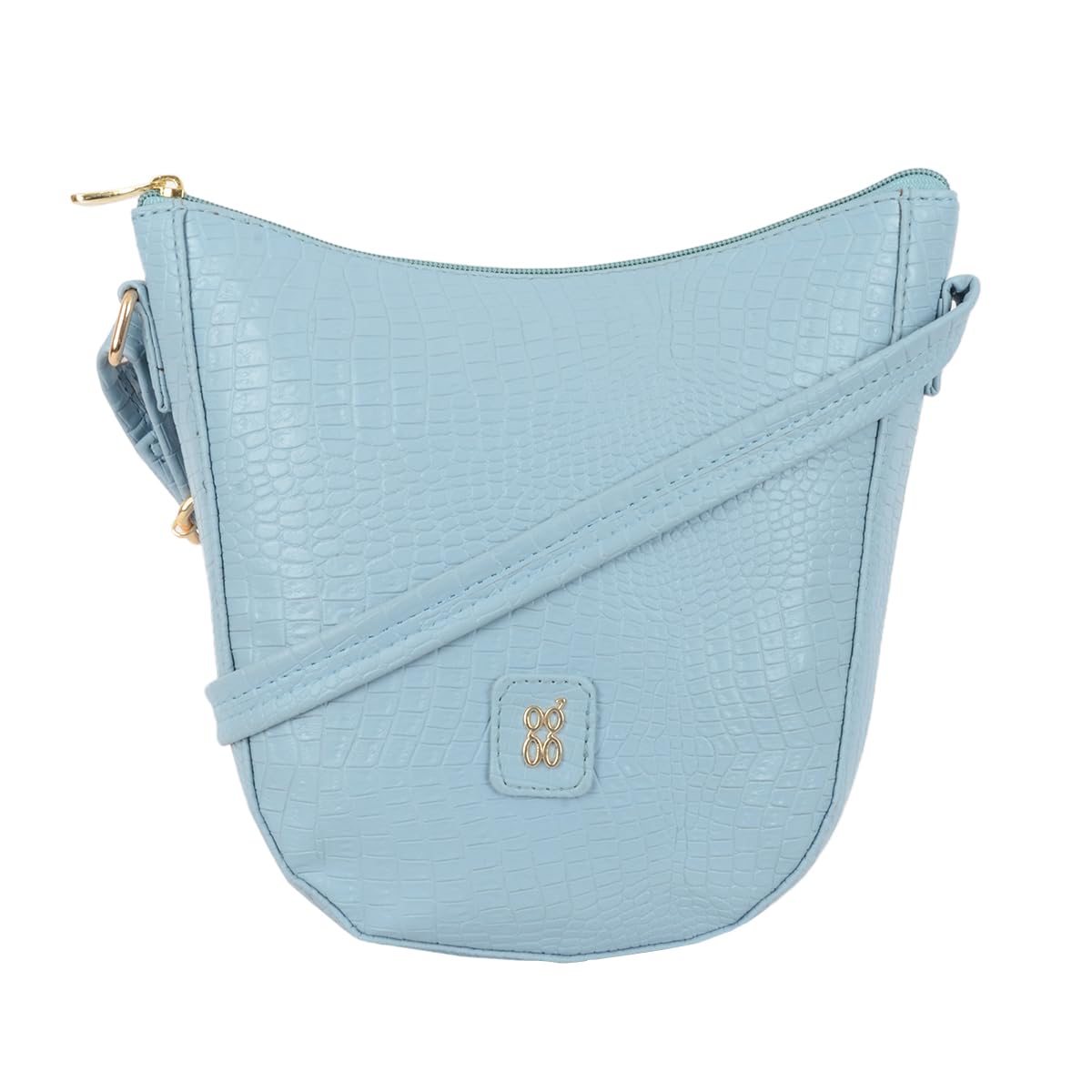 Baggit GG Women's Sling Bag  (Blue) 