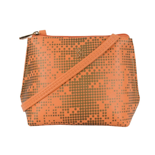 Baggit GG Women's Sling Bag (Orange) 