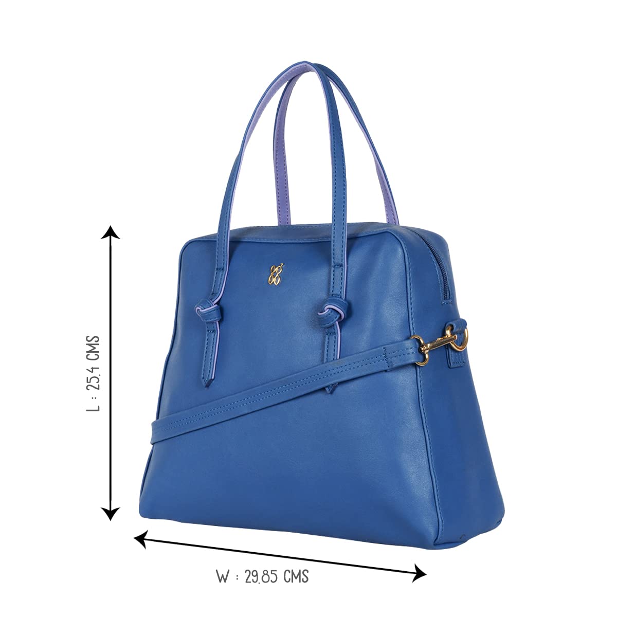 Baggit Women's Hand-Held Bag - Medium (Blue) 