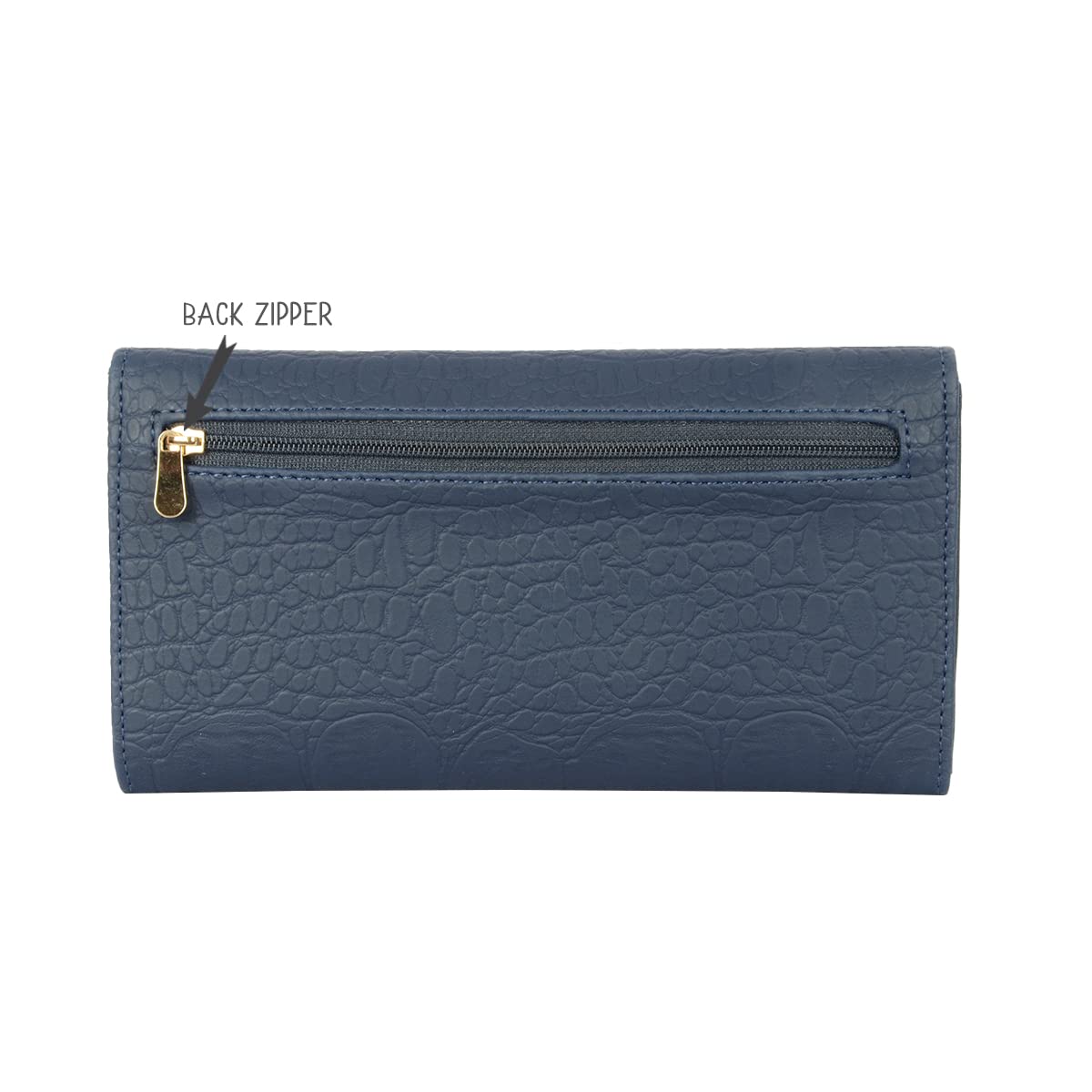 Baggit Women's Harmonium Wallet - Extra Large (Blue) 