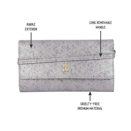 Baggit Women's Harmonium Wallet - Large (Purple) 