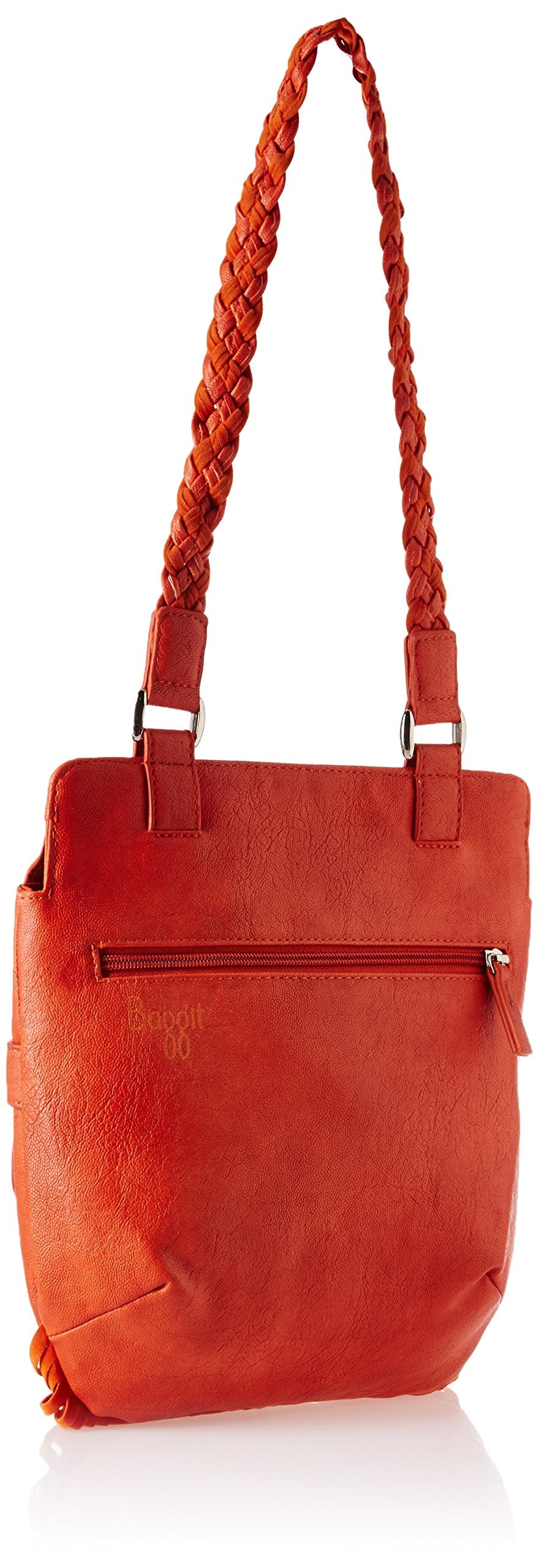 Baggit Women's Saddle Handbag - Small (Orange) 