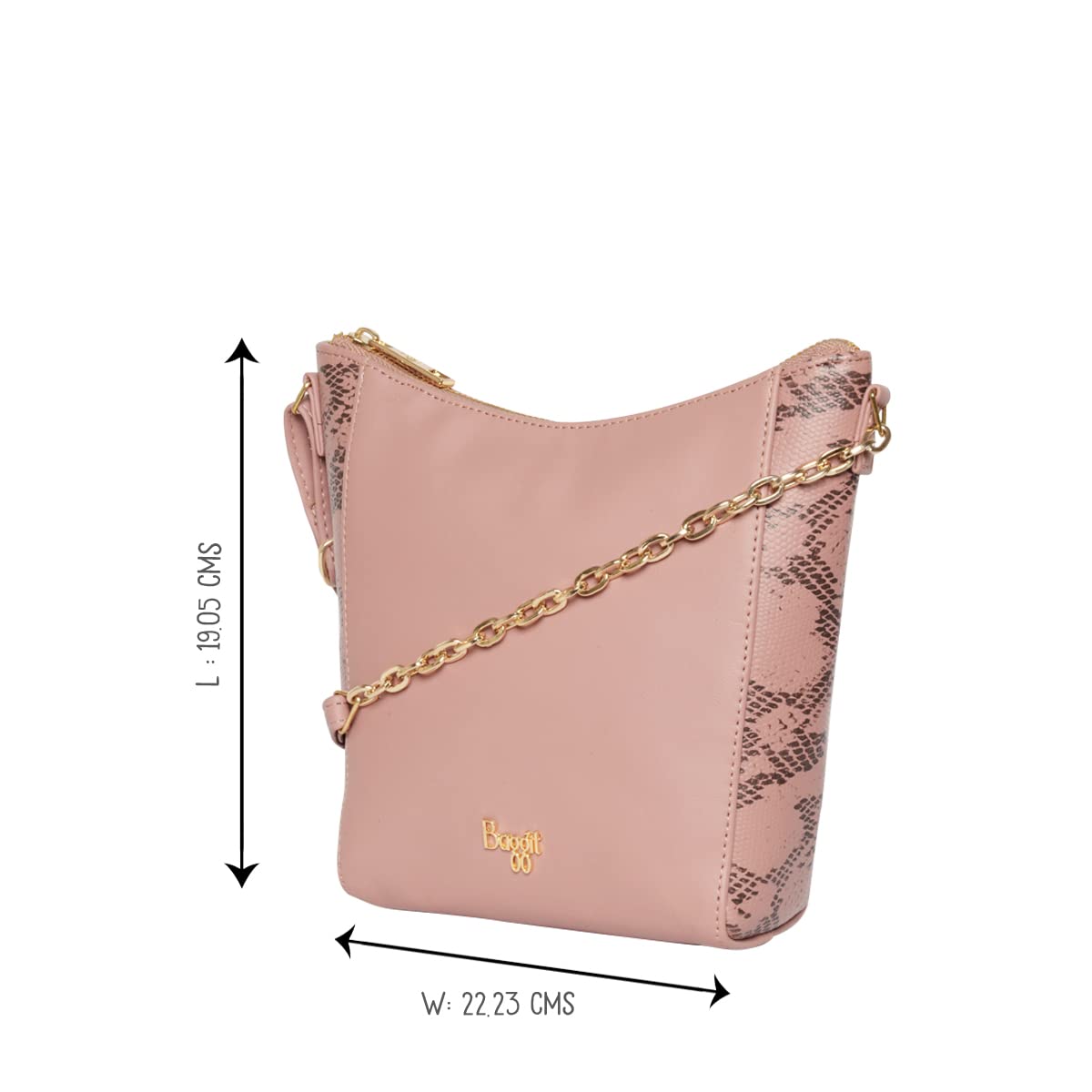 Baggit Women's Sling Bag - Extra Small (Pink) 