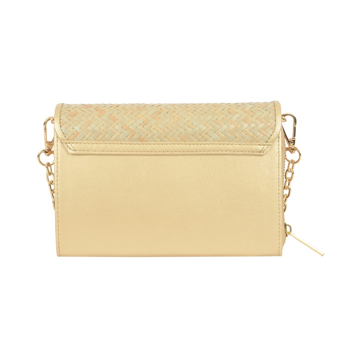 Baggit Women's Sling Bag (Gold) 