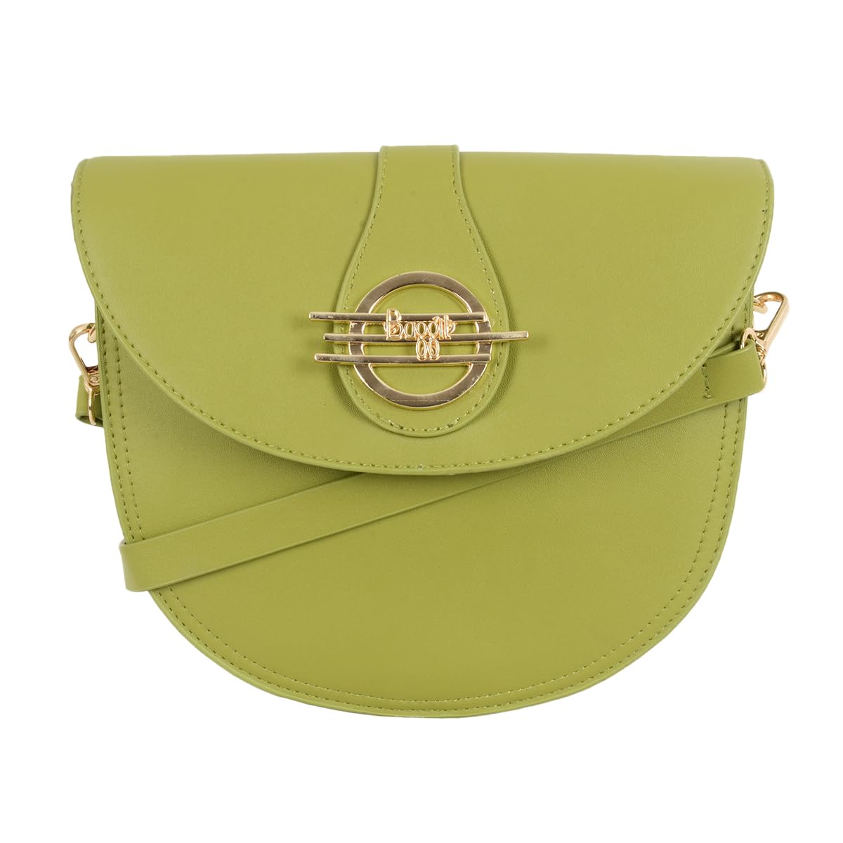 Baggit Women's Sling Bag (Green) 