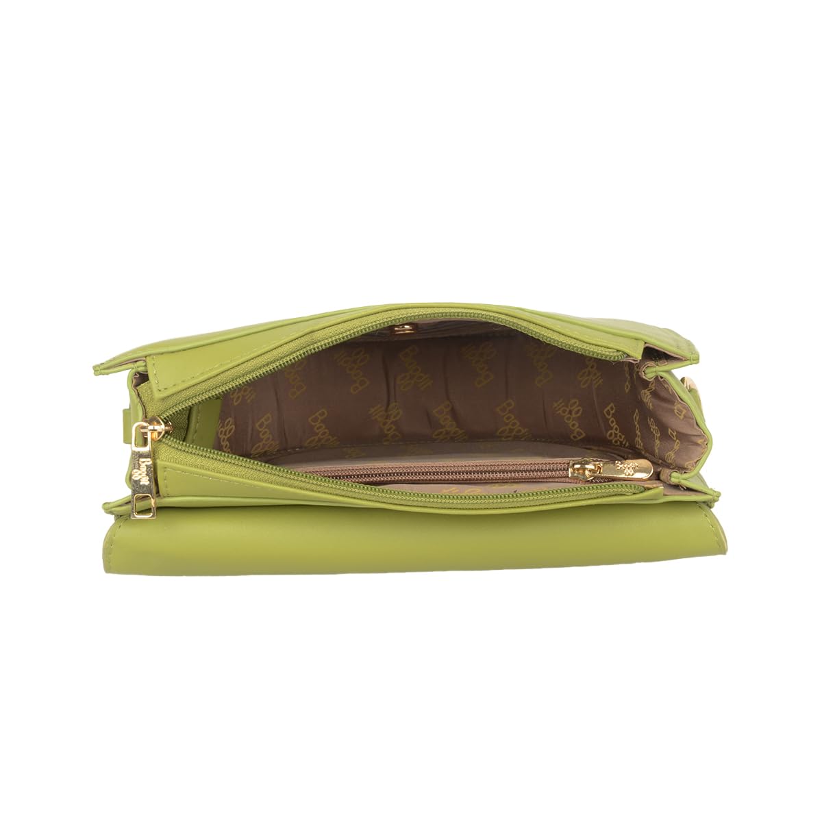 Baggit Women's Sling Bag (Green) 