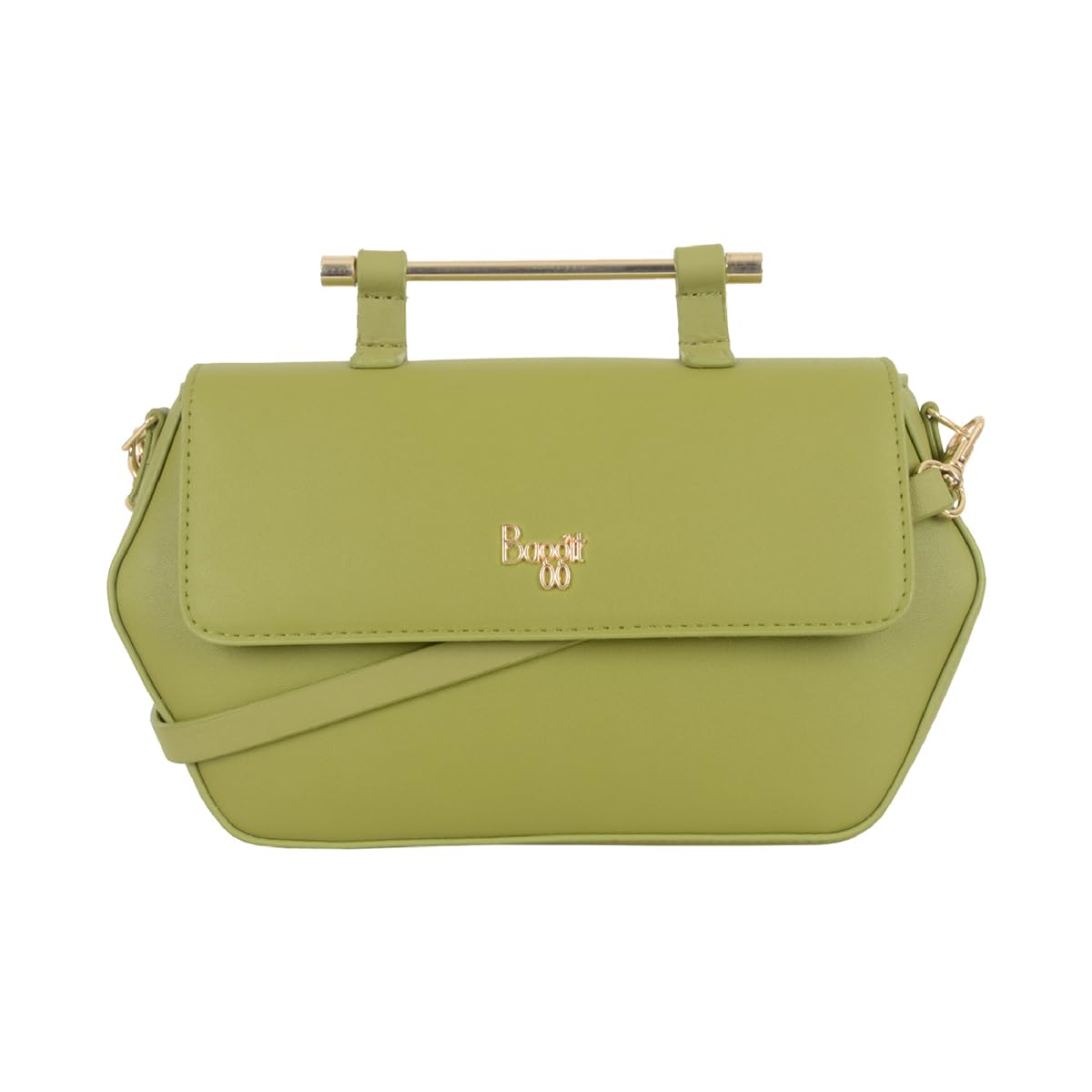 Baggit Women's Sling Bag (Green) 