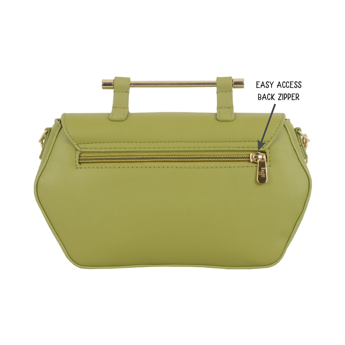 Baggit Women's Sling Bag (Green) 