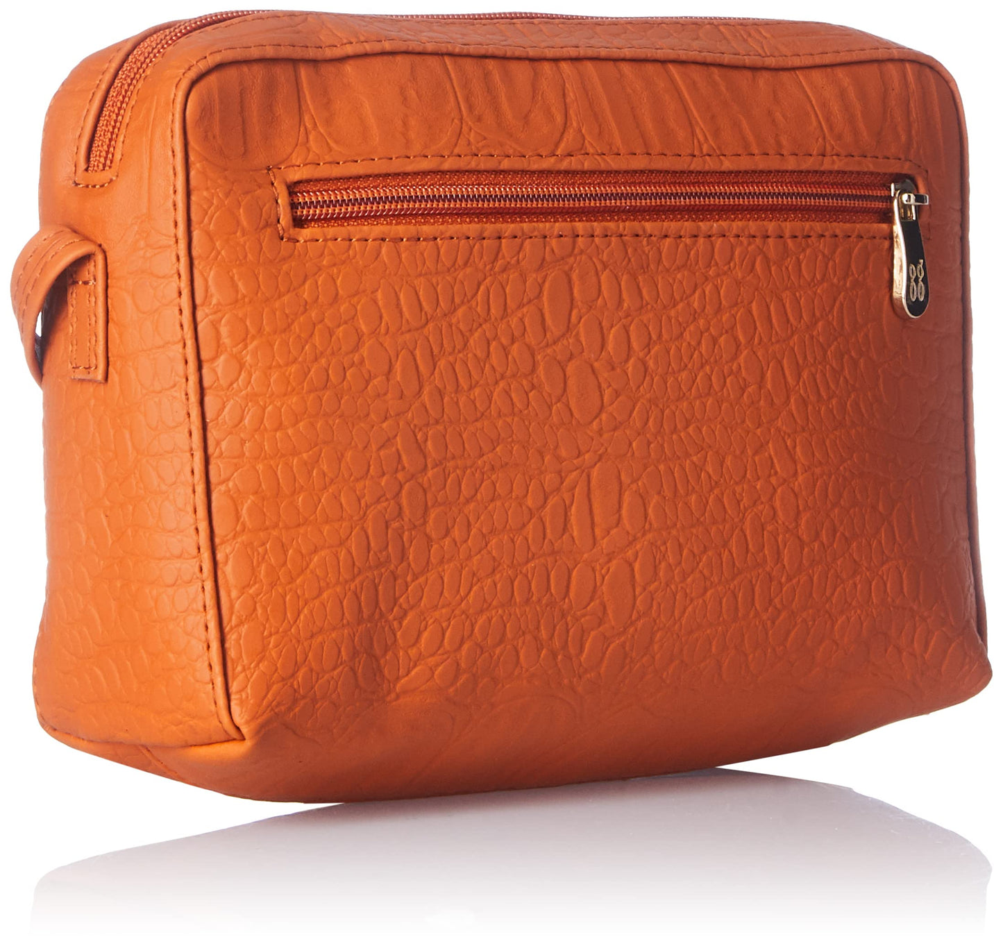 baggit orange sling bag