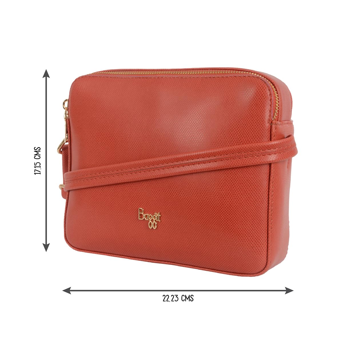 Baggit Women's Sling Bag (Red) 