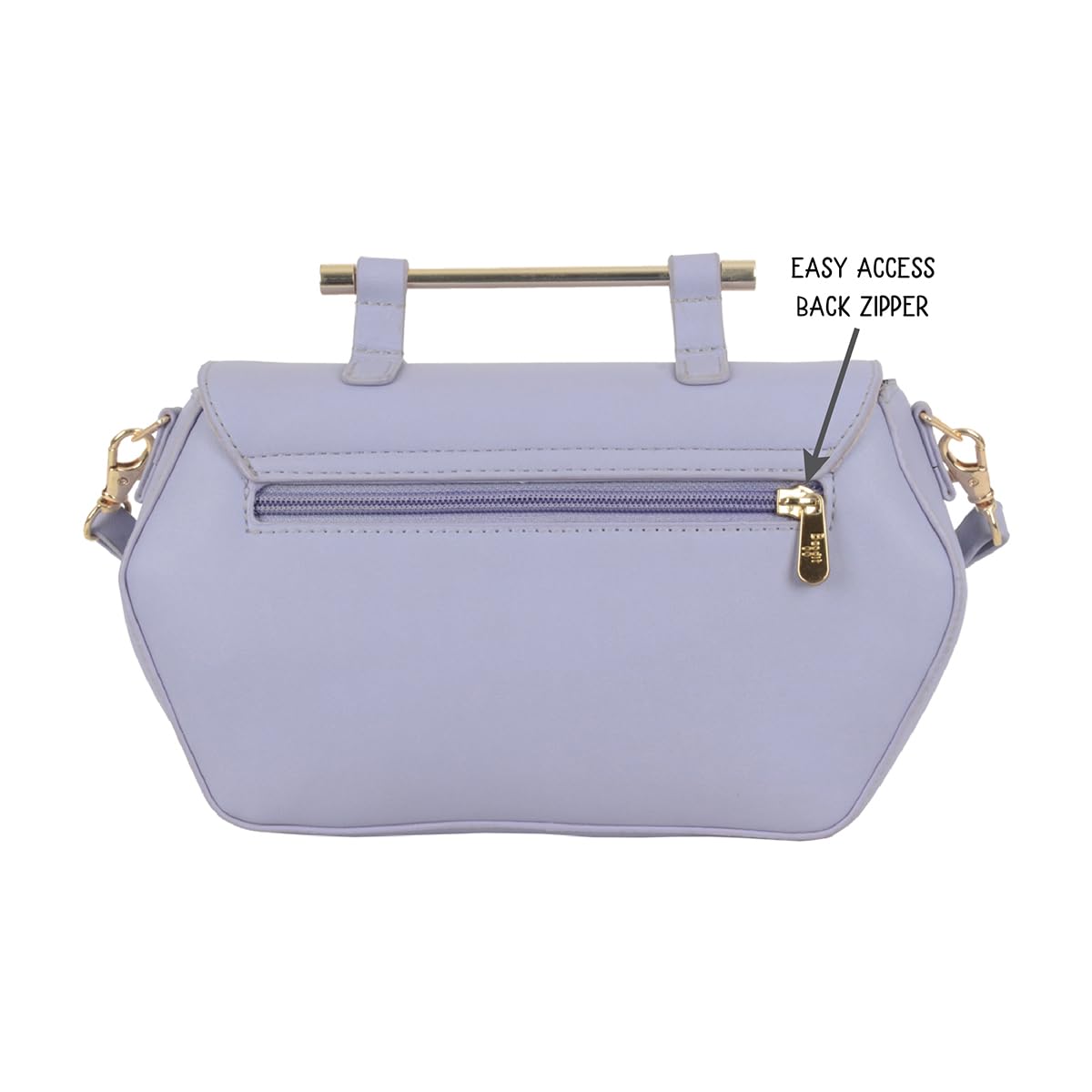 Baggit Women's Sling Bag (Violet) 