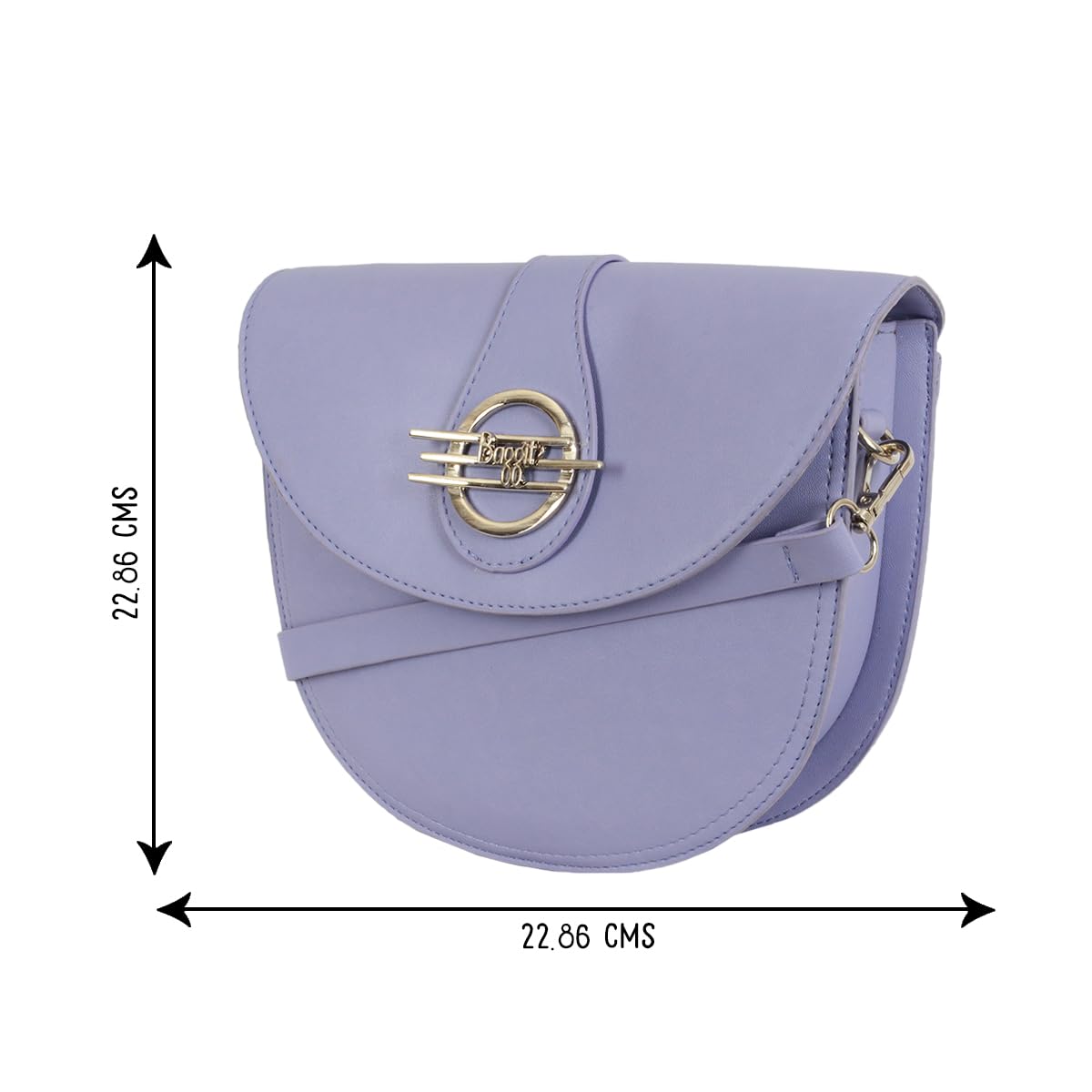 Baggit Women's Sling Bag (Violet) 