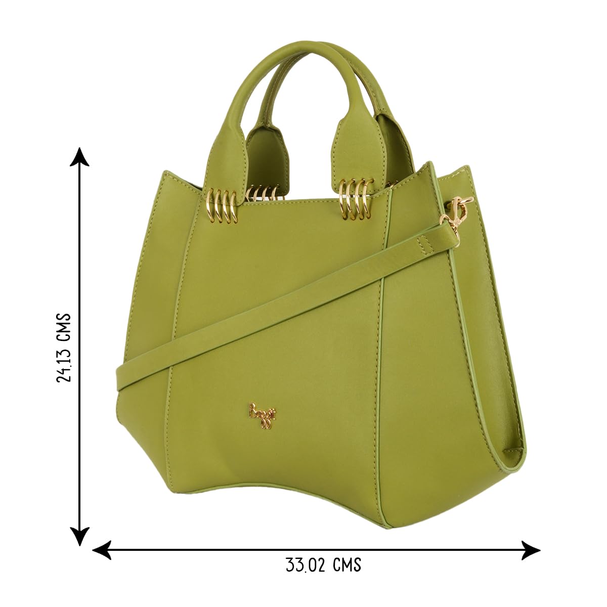 Baggit Women's Tote Handbag - Medium (Green) 