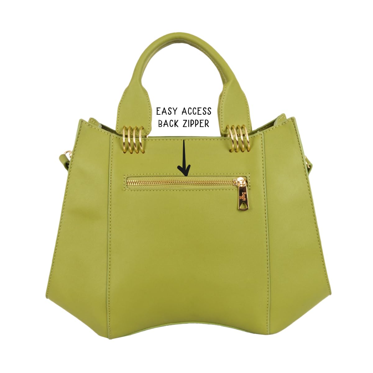 Baggit Women's Tote Handbag - Medium (Green) 