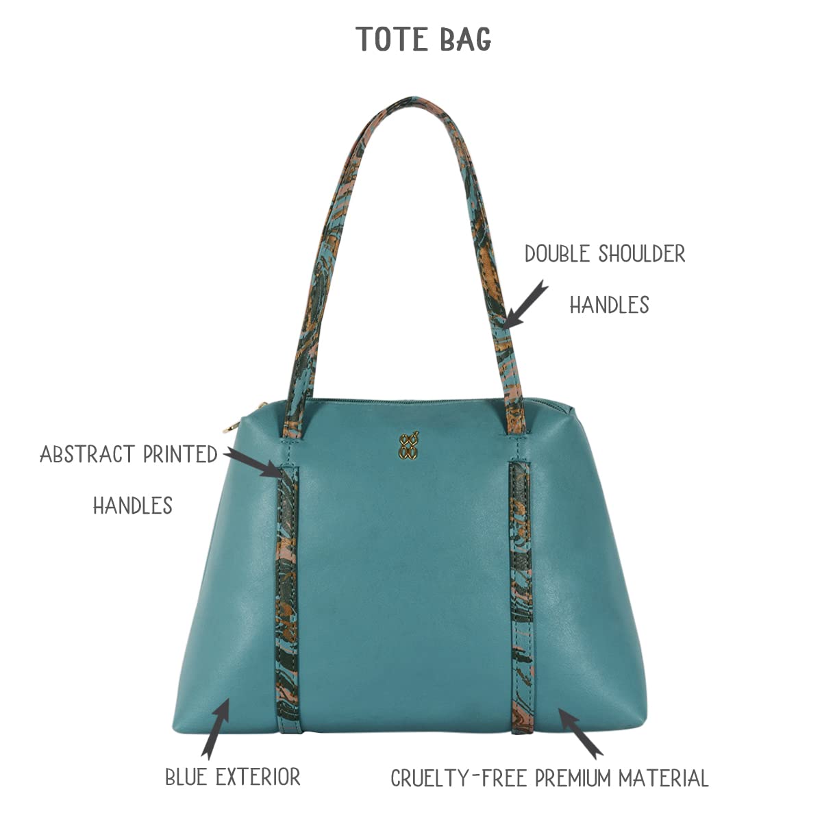 Buy Baggit Driven XS Blue Sling Bag online