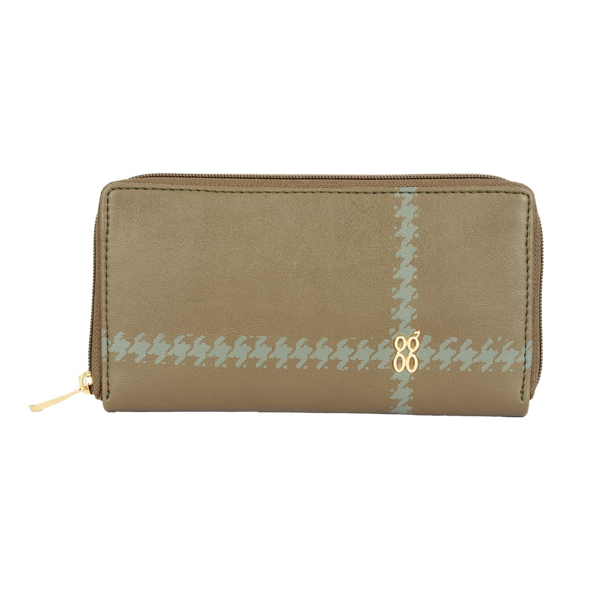 Baggit Women's Ziparound Wallet - Large (Green) 