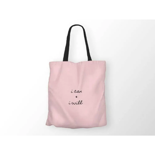 Be Good To Yourself Printed Canvas Tote Bag 